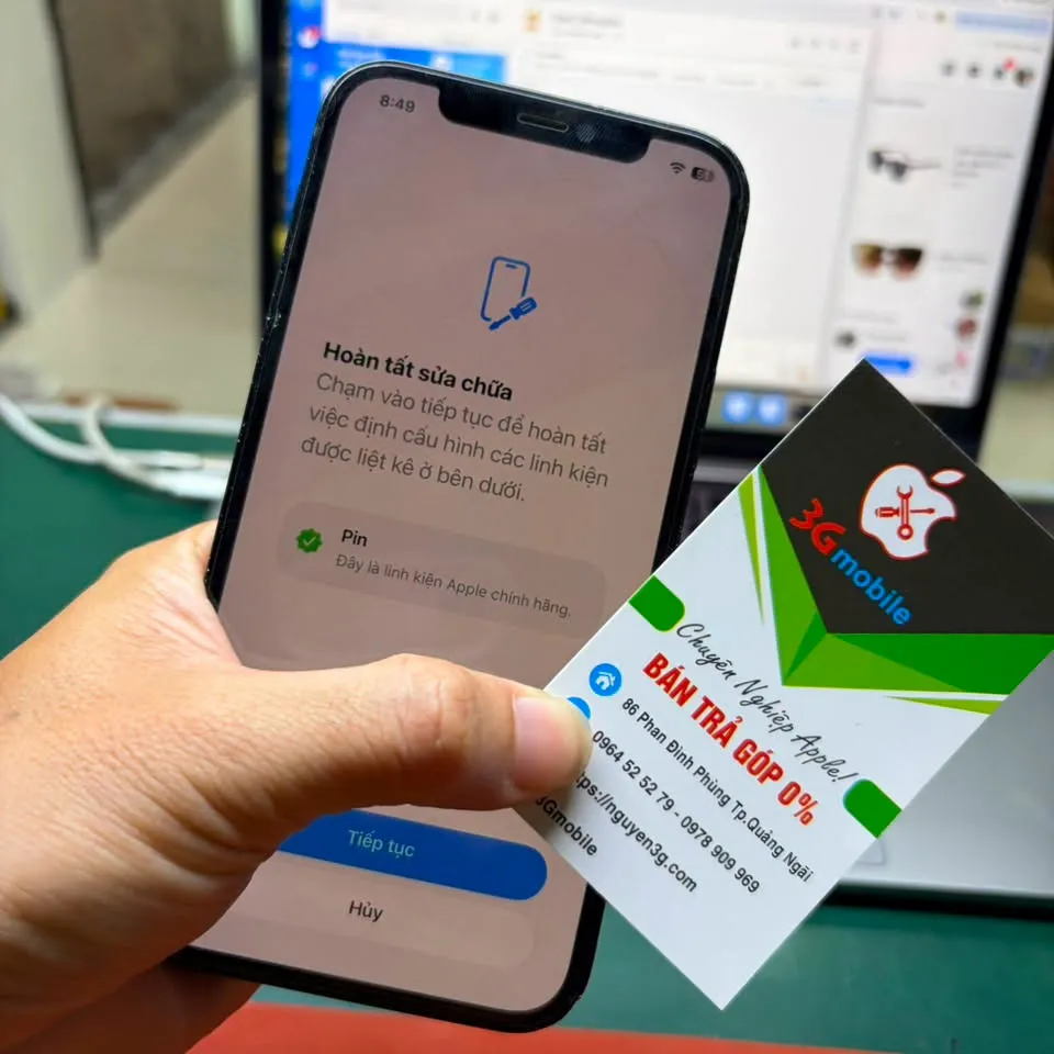 Thay pin iphone 13 bảo h&agrave;nh 12 th&aacute;ng lấy ngay tại Quảng Ng&atilde;i