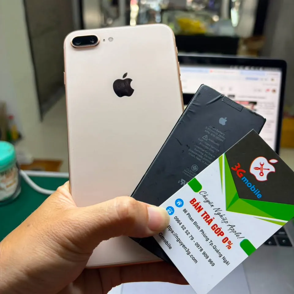 Thay pin iphone 8plus GI&Aacute; TỐT lấy ngay tại Quảng Ng&atilde;i
